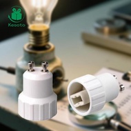 Kesoto 2 Pieces Gu10 to G9 Bulb Adapter Converter 4x2.9x2.9cm Sturdy Lamp Base