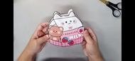 Strawberry Milk Squishy book/ mainan edukasi anak/ mainan kertas mainan viral