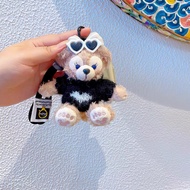 Duffy Bear Car Keychain Lanyard Plush Doll Bag Ornaments Little Doll Doll Love Shirley Rose Pendant 