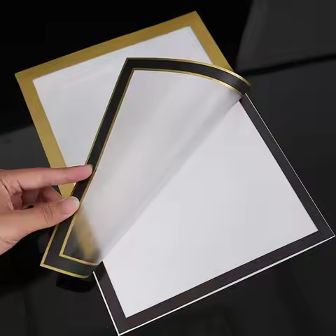 A3 A4 8.5x11inch Magnetic Photo Frame Self Adhesive Wall Home Decor Magnetic Picture Frames Poster C