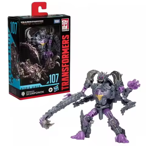 Original Takara Tomy Hasbro Transformers Studio Series SS107 Scorponok Transformers Classic Movie Se