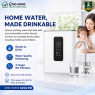 ONEHOME 600G Ultrafiltration Water Purifier System with RO Filter and T33, Chlorine Removal, Kitchen