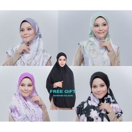 LEANEN TUDUNG RAUDAH SET COMBO [FREE MINI TELEKUNG]