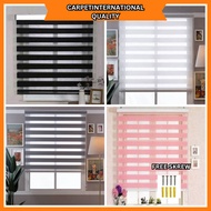 CIQ BIDAI TINGKAP MODERN WINDOW | ROLLER ZEBRA BLIND CURTAIN BLINDS TIRAI READY STOCK dapur bilik bi