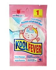 Kool fever plester kompres demam bayi/anak/dewasa -plestes meredakan demam