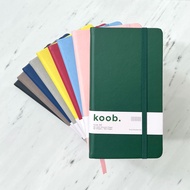 A621 Koob. Hardcover Notebook A6+ Grid Journal Diary Notebook