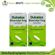 Dulcolax Suppositoria Bisacodyl Memperlancar Pencernaan