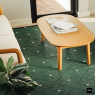 PDM เสื่ออเนกประสงค์ เสื่อตกแต่ง เสื่อแทนพรม เสื่อแต่งบ้าน ลาย Ease Size M 150x240 cm