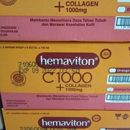 Hemaviton C1000Collagen Less Sugar 1 Dus150ml30 botol