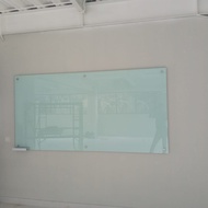 Whiteboard kaca magnet 120x60 cm glasboard 60x120 cm