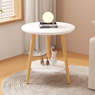 Small Coffee Tabl Living Room Sofa Side Table Home Living Office Table meja kopi bulat kecil 小圆桌 茶几