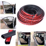 4.3meter Car Type-B Door Seal Rubber Strip Soundproof Sound Proof Car Door Protector Cover