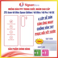 ZTE Axon 40 Ultra Space Edition / 40 Ultra / 40 Pro / 40 SE PPF sticker anti-fingerprint and scratch