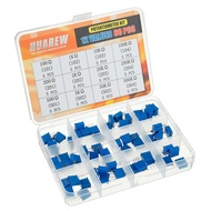 12 Values 60 Pcs 3296W Multiturn Trimmer Potentiometer 100-500 K Ohm Blue 3296 Top Adjustment Variab