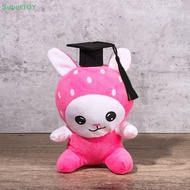 SUPERTOY 1Pc Graduation Hat Mini Doctoral Cap Cake Decor Dollhouse Mini Cap Doctoral Cap HOT