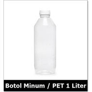 1 Liter Drinking Bottle / 1 Liter PET Bottle / 1000ml Plastic Bottle / 1 Liter kale Plastic Bottle [