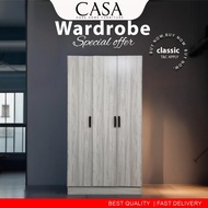 3 Door Wardrobe / Almari Baju / Almari Murah / Almari 3 Pintu / Bedroom Wardrobe / Almari Besar / Ka