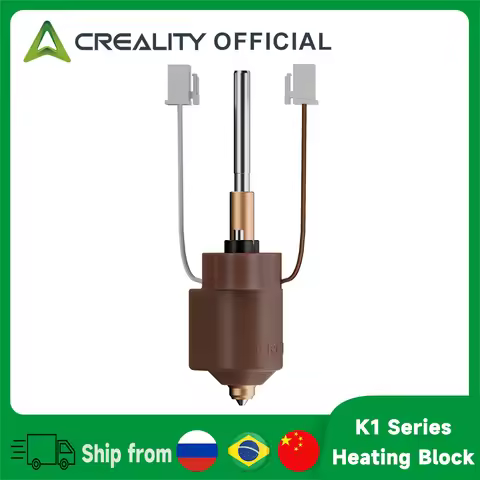 Creality K1 MAX/K1C Ceramic Heating Block Kit Quick-swap Nozzle High Flow Printing for K1MAX/K1C/K1S