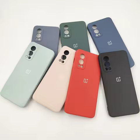 OnePlus Nord 2 Case Liquid Silicone Soft Camera Protection Cover For One Plus Nord 2 1+ Nord 2 5G Sh