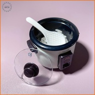 [LS] 2Pcs Dollhouse Rice Cooker Rice Spoon 4cm Rice Shovel Simulated Spoon Model Kitchen Kitchenware
