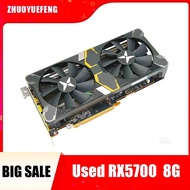 RX5700 8G RX5700 8G RX 5700 8G X Game Graphics Card Plates Placa De Video Card Board Gpu Nvidia Geforce Computer Not Rx6600 6800 Xt Rx 590 580 2060S