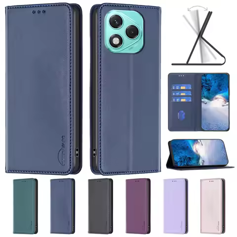 For Honor 400 Lite Case Luxury Magnetic Flip Phone Case on For Funda Honor 400 lite Honor400 400Lite