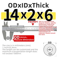 FUYI Aluminum tube 6mm wall thickness 14-54mm straight 300mm 500mm long round Smooth Aluminium OD14-