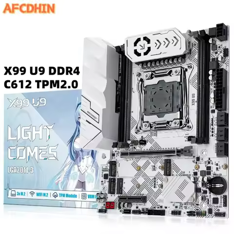 Machinist X99 U9 motherboard C612 TPM2.0 four channels 2011-3 DDR4