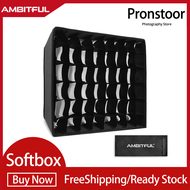 AMBITFUL LEDP60C LED Video Soft Light Diffuser Honeycomb Grid Softbox (Softbox Only)