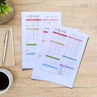 Printable Weekly Budget Sheet - Organize Your Finances in Style! (PDF Download)