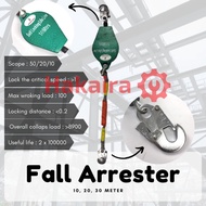 Fall arrester - climbing stop - 10 meters - pulley surabaya