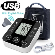 【5 Years Warranty】AIQUE  Sphygmomanometer Digital Heartbeat Detector with Cuff LCD Display Hypertens