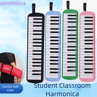 ZENITHBOX​ Pianica, Piano Keys 32 Keys Harmonica, Student Keyboard Style Educational Mouthpiece Mout