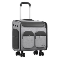 [Jopet] * Fully Upgraded * Pet Backpack Outing Bag Trolley Stroller Cage Dog Cat Cart