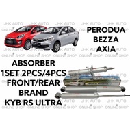 PRODUA AXIA BEZZA KYB RS ULTRA ABSORBER 100% ORIGINAL KYB RS ULTRA
