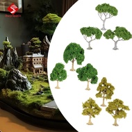 Sharprepublic 3x Landscape Miniature Tree Miniature Trees Model Trees for Fairy Garden Decor