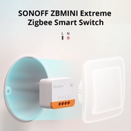 SONOFF ZBMINIL2 Zigbee Switch No Neutral Wire Required Smart Home Wireless 2 Way Module Switch eWeLink APP Control