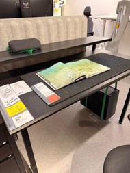 IKEA UTVISNING 電競桌連層架 黑色