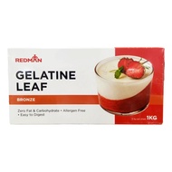 Bovine Gelatine Leaf Bronze 1Kg/Redman