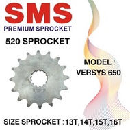 KAWASAKI VERSYS 650 VERSYS650 SPROCKET SMS 520 SPROCKET ( FRONT ) SPROCKET DEPAN
