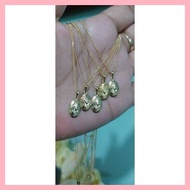 ❂ ☢ 18K Saudi gold NECKLACE w/ CAMEO PENDANT ️ PAWNABLE & COD
