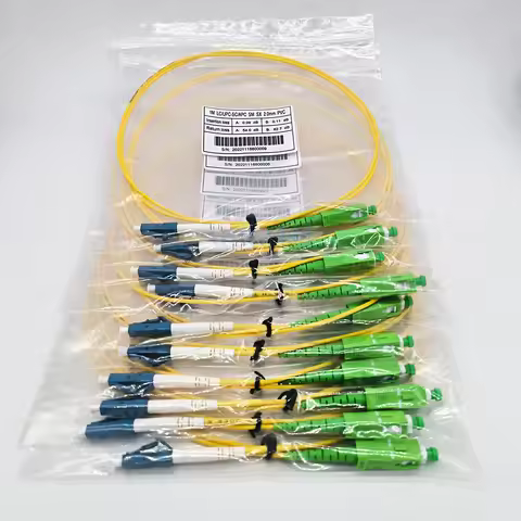 20PCS SC/APC-LC/UPC Patch Cord 1M/2M/3M/5M Simplex Fiber Optic Jumper Cable 2.0Mm Or 3.0mm