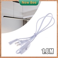 1.8M T4 T5 T8 Tube Connector Cable Power Plug with Switch for LED Fluorescent Lamp