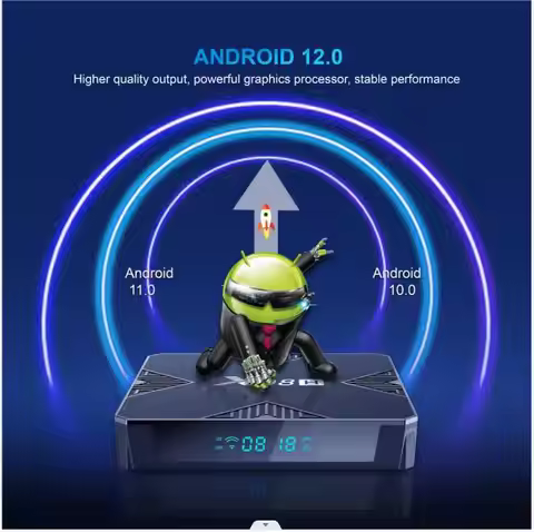 10PCS X98H pro 4G 32GB TV BOX Android 12 Smart Allwinner h618 Dual Band Wifi6 1080P BT 6K Media Play