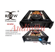 Power Amplifier Rdw Nd18Pro/Nd 18Pro/ Nd 18 Pro 4Ch 1800 Watt Original