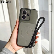 Ultra Thin Semi Transparent Phone Case For Realme 14 14x 13+ 13 12 12X 5G Pro 5G Pro+ 5G 5G Plain Co