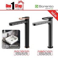 🌈SORENTO🌈 NEW DESIGN TALL BASIN COLD TAP (SRTWT8303-RG & SRTWT8303-GMB)