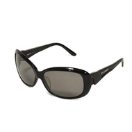 MIUMIU 方形眼鏡淨CLEAR灰色 Logo 金屬醋酸纖維黑色太陽眼鏡 SMU20I