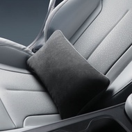 รองพื้นที่วางศีรษะ BMW iX Z4 iX1 พร้อมเข็มขัดซ่อน หมอนรองกระดูกสันหลังหนังกำมะหยี่แบบพับได้ รองรับทุ