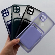 Oppo A15 A15S Case Softcase POCKET CARD HOLDER Case Casing Oppo A15 A15S